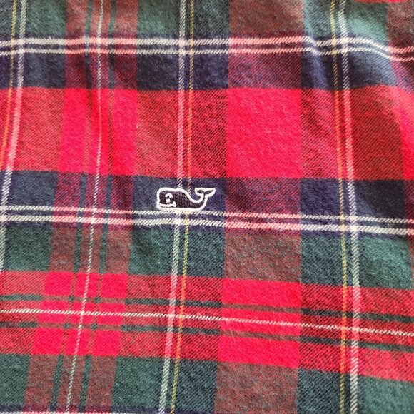 Boys Vineyard Vines Flannel long sleeve shirt - Picture 3 of 3